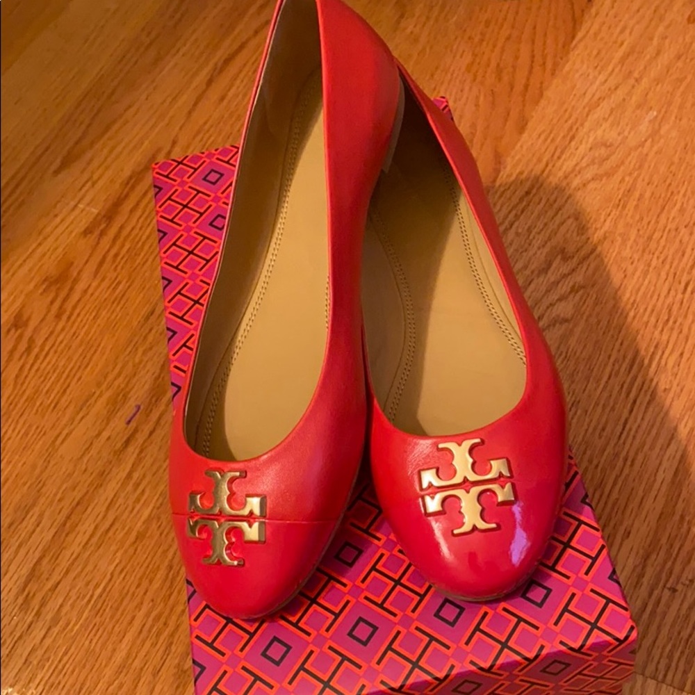 Tory Burch NWT Size 8.5 Everly Ballet Flats